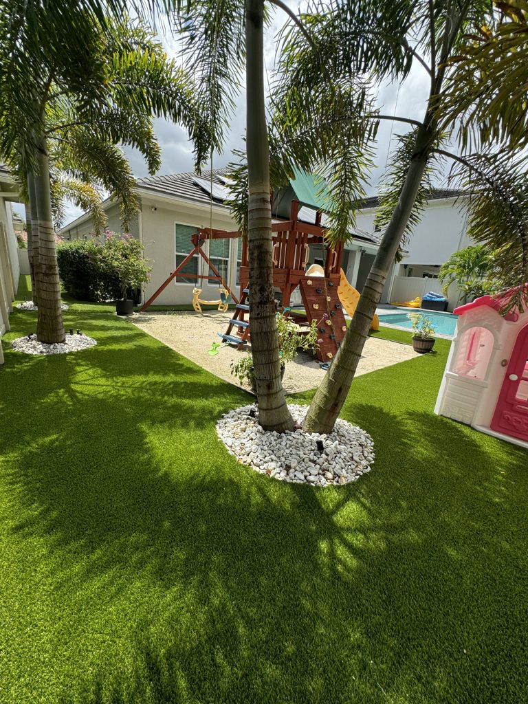 boca raton artificial grass maintenance service